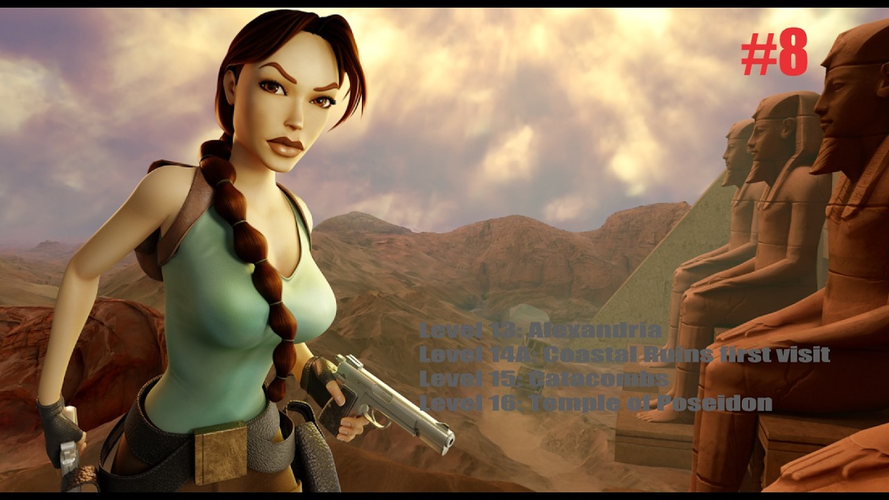 Tomb Raider IV The Last Revelation Remastered #8 | Крайбрежна Руина   #ТombRaideIVRemastered
