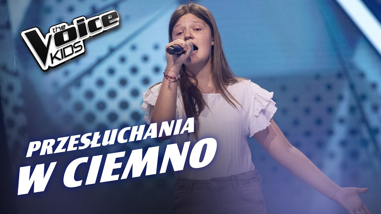 Enya Hant - &bdquo;Naucz mnie&rdquo; - Przesłuchania w ciemno | The Voice Kids Poland 9