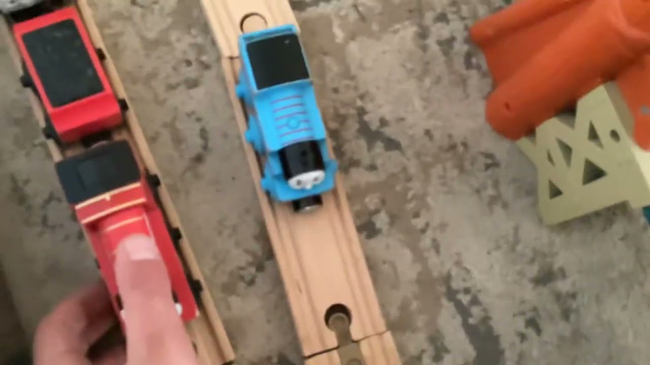 I remade James’s runaway from Thomas & Friends. The adventure begins.