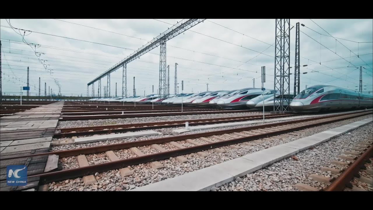 Ready to go! Bullet trains in Wuhan ready for take-off