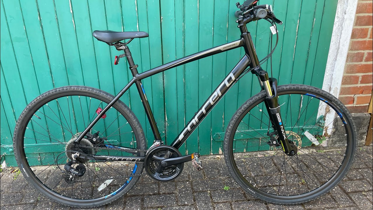 Carrera Crossfire 2 Mens Hybrid Bike Review 