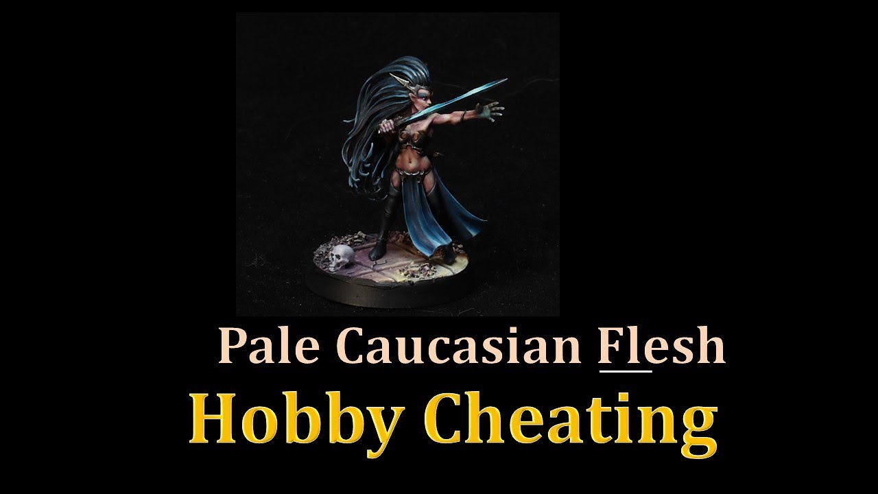 Hobby Cheating 233 - How to Paint Pale Caucasian Flesh Tone