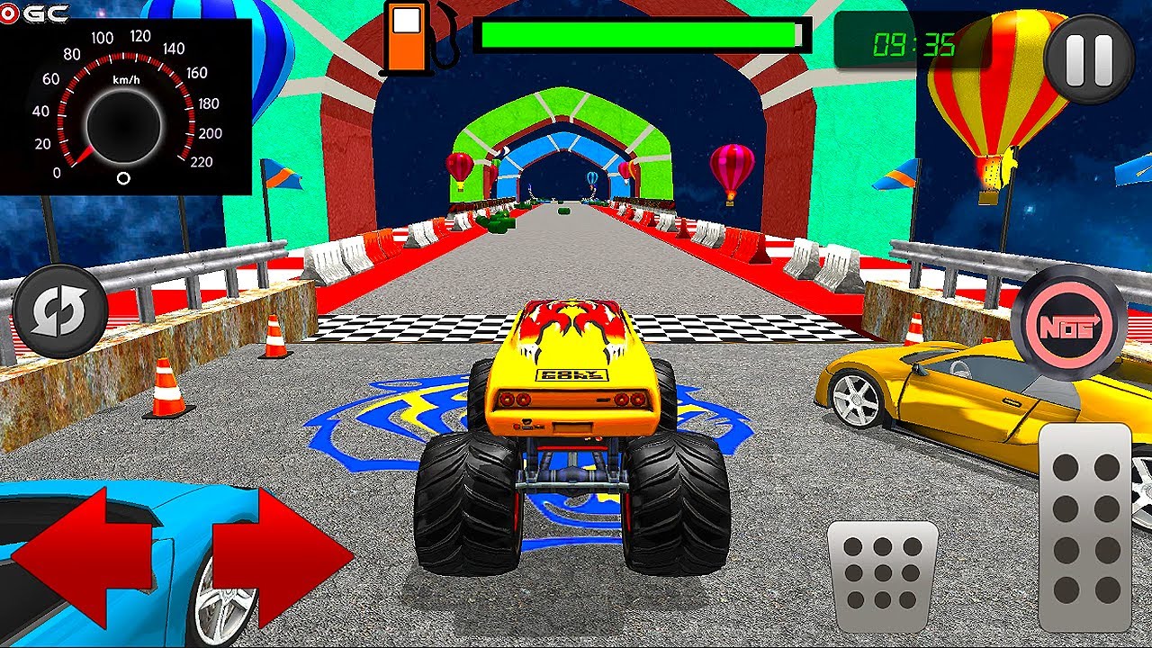 Monster Truck Impossible Tracks Racing  Stunt Game / Android GamePlay
