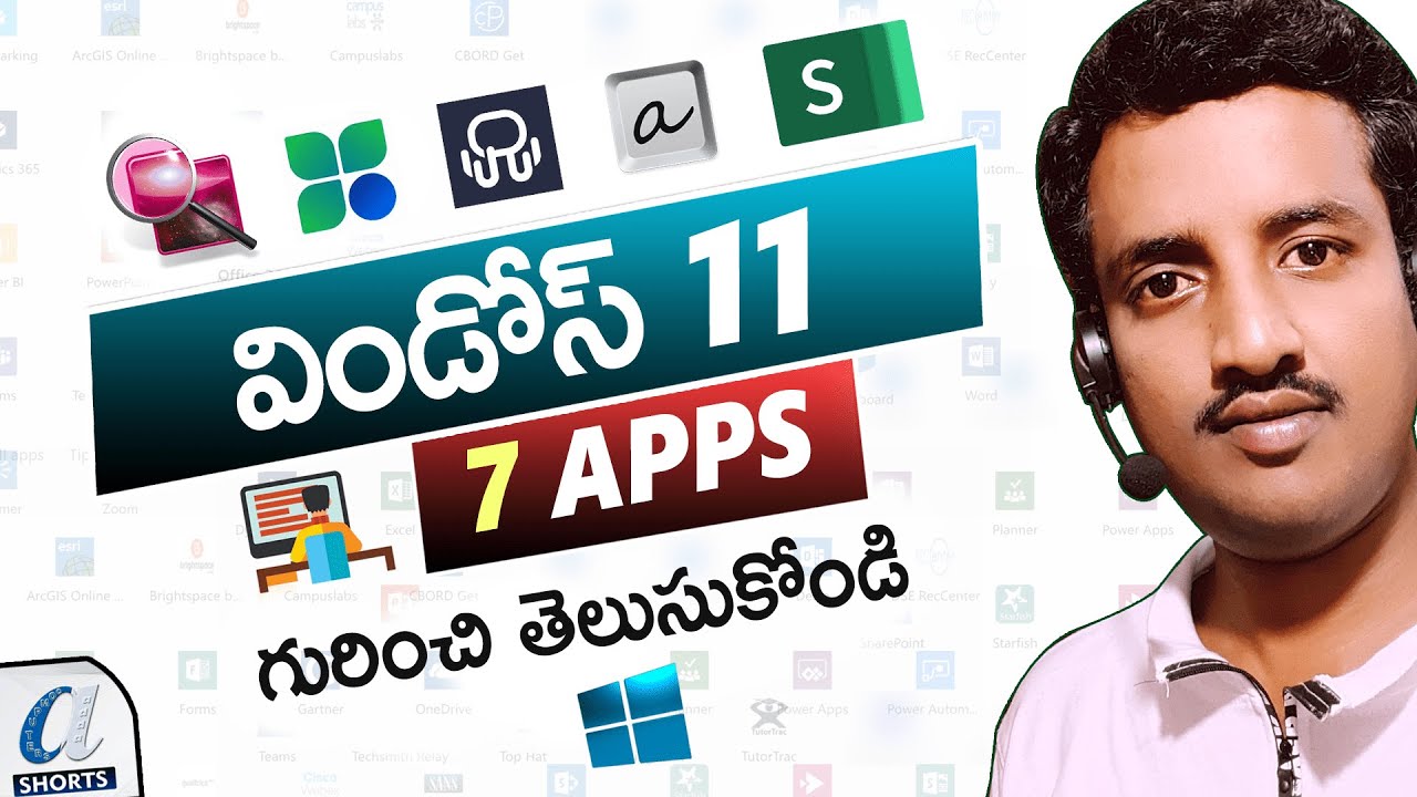 😎 తప్పకుండా తెలుసుకోవాల్సిన  Windows 11 Apps in Telugu  👉 7 Apps || Computersadda.com