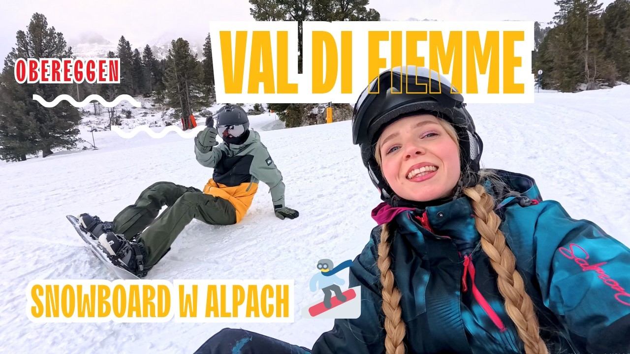 Snowboard we Włoskich Alpach 🏂Val di Fiemme | Sport Hotel Obereggen