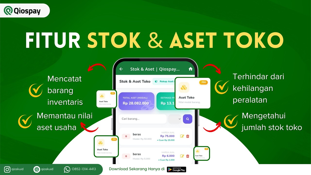 Aset Toko: Cek Nilai Gudangmu 🏗️