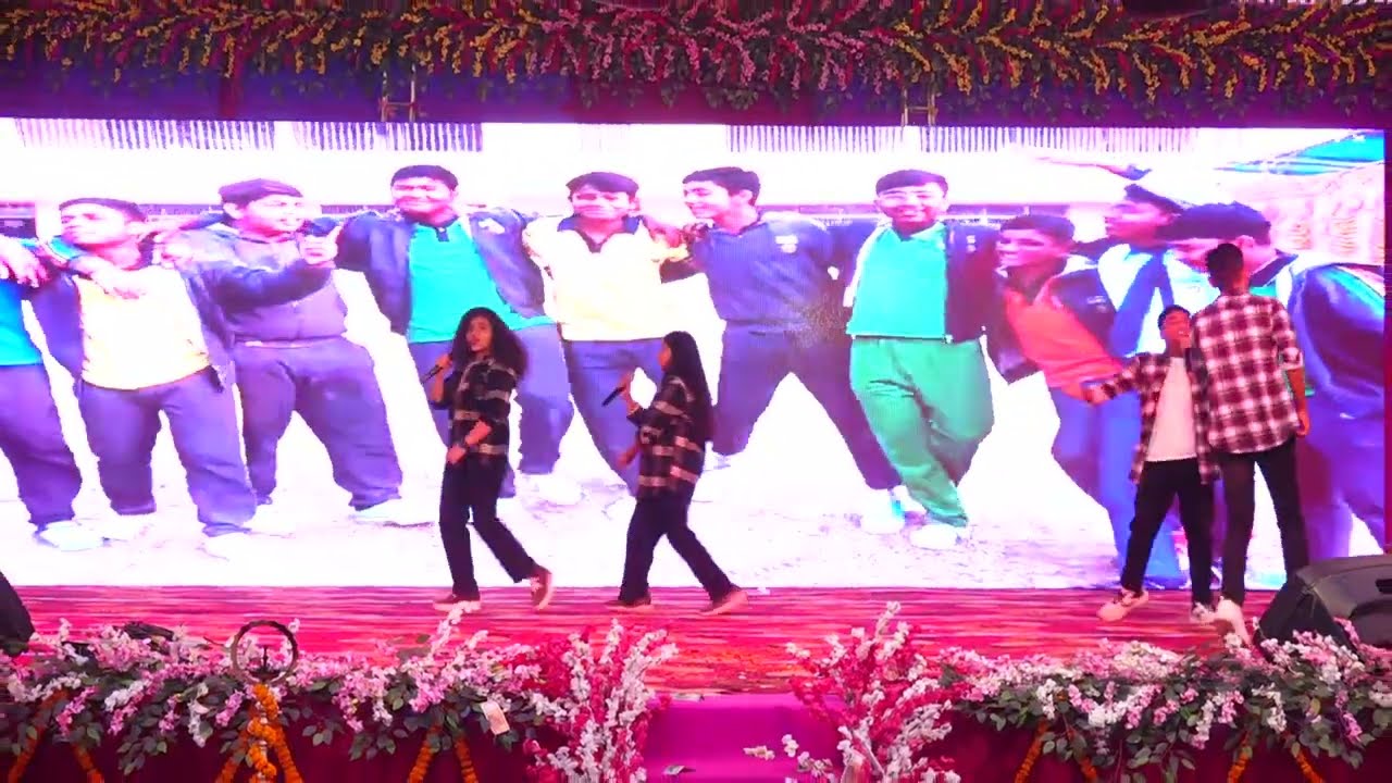 21 Ye Zindagi Raftaar se chal padi in Udaan International Schol Annual Function 2024