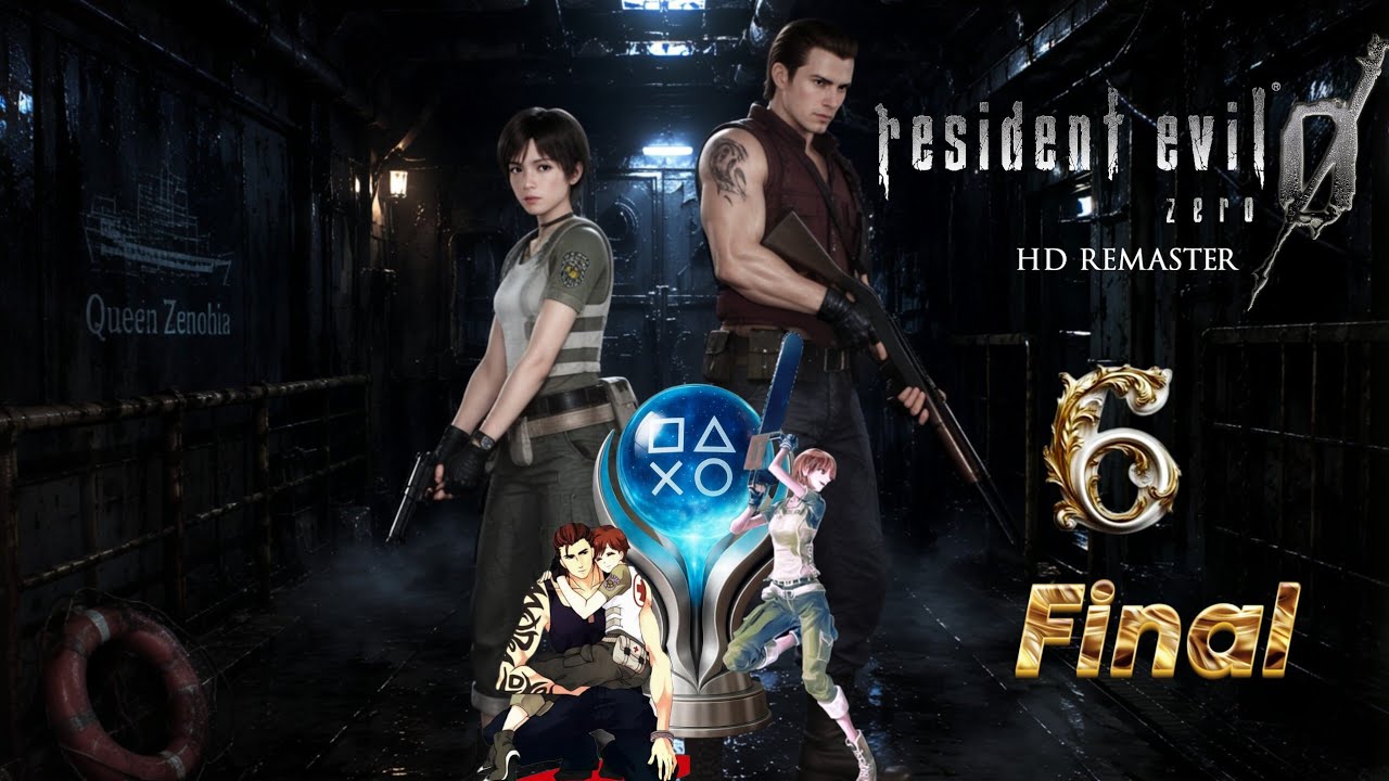 🇵🇪PS5 #6 Resident Evil 0🏆48/48- mi maraton Resident de mi infancia, platinar todos antes de RE 9