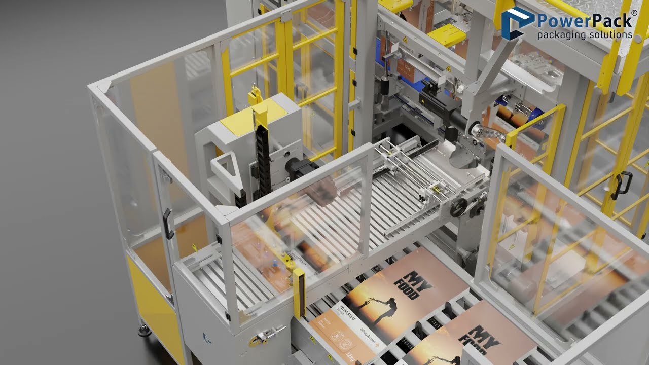 PowerPack POM-40 Çuval Dolum Makinası  - POM-40 Open Mouth Bag Filling Machine