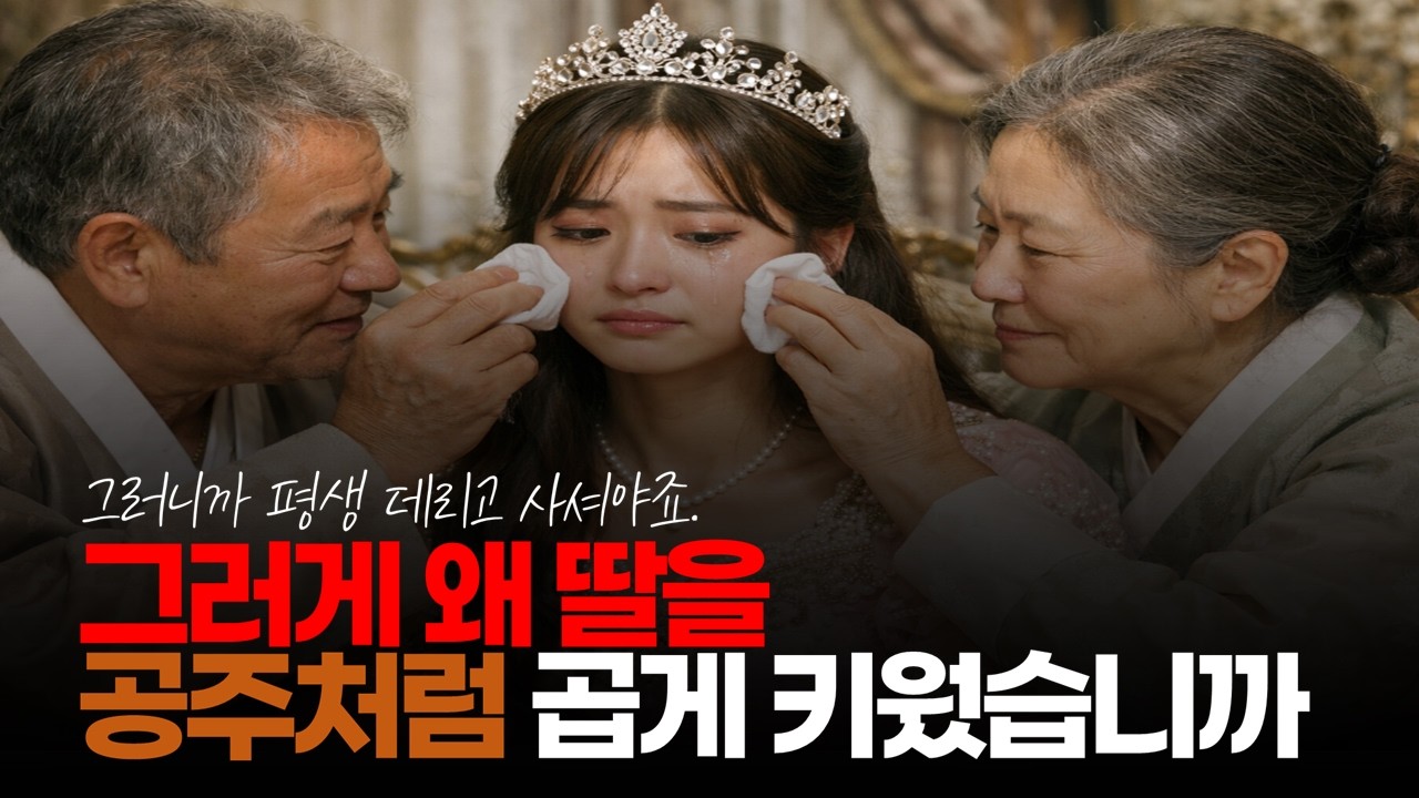(※시청자댓글) 그러게 왜 딸을 공주처럼 곱게 키웠습니까? 그러니까 평생 데리고 사셔야죠. #공주같은딸 #딸가진부모 #586딜러