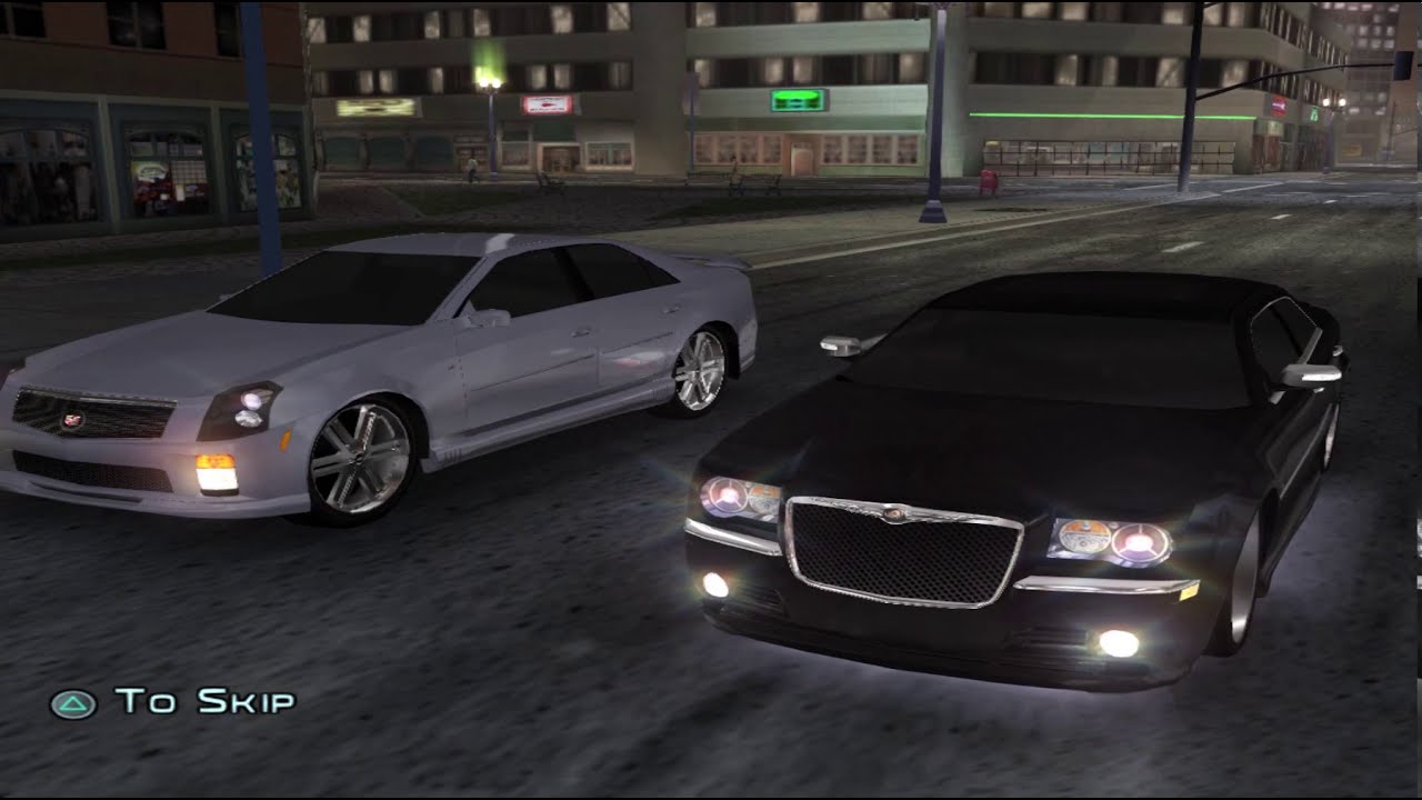Midnight Club 3 Dub - Chrysler 300 -  Downtown drive