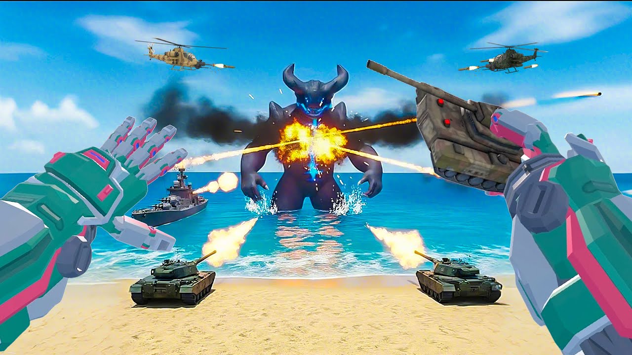 我背叛了人類-Kaiju Battle Simulator VR
