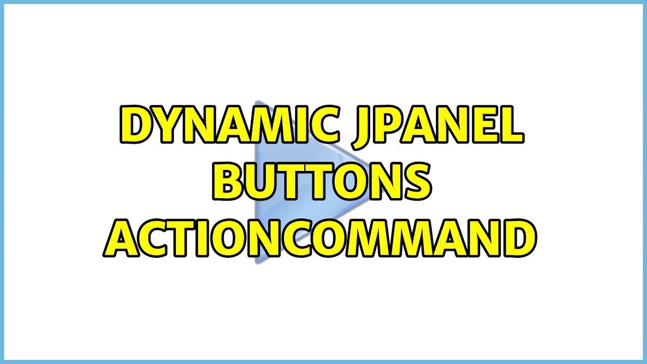 динамические кнопки jPanel actionCommand