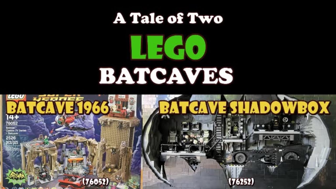 A Tale of Two (Lego) BATCAVES (Unboxing, Build & Review)