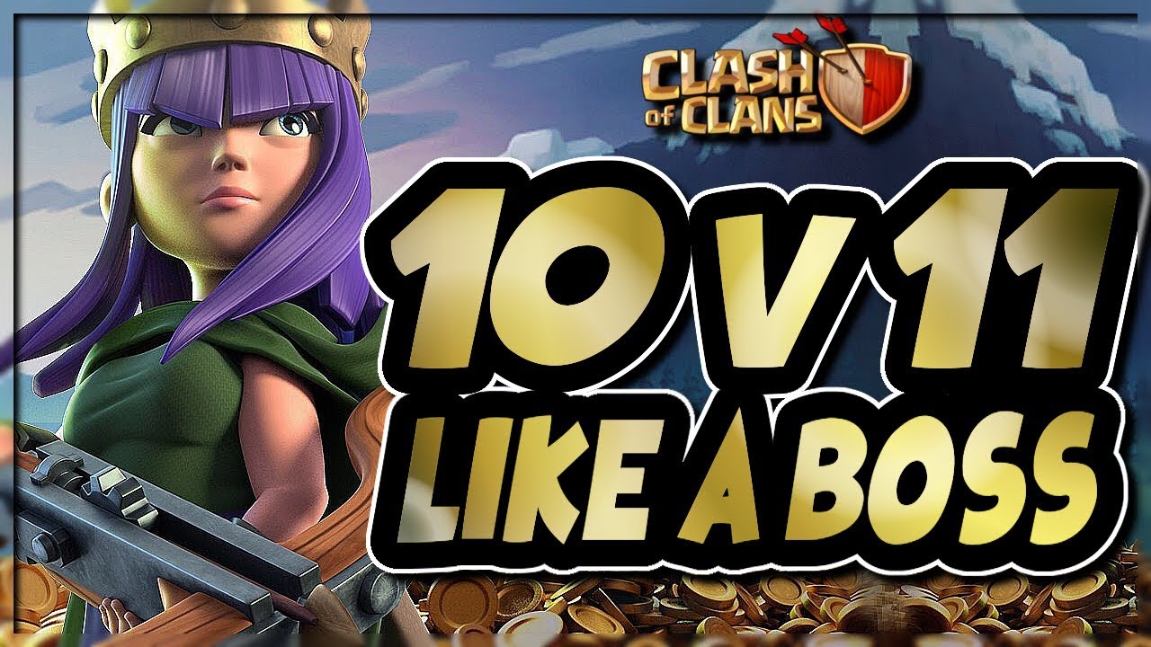 HOW TO 10v11 LIKE A PRO | 10v11 ATTACK STRATEGY FOR WAR | Clash of Clans