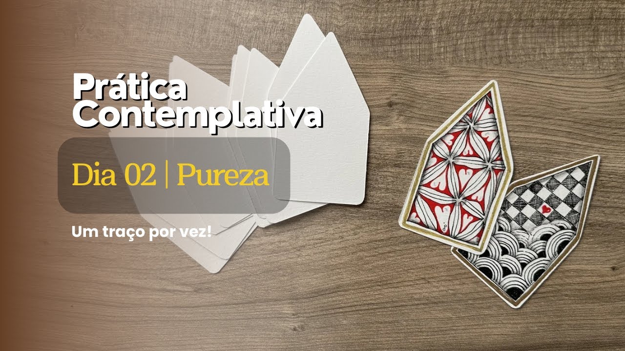 Desafio Quaresma com Zentangle 2026 - Dia 02 #zentangle #janapalaoro 