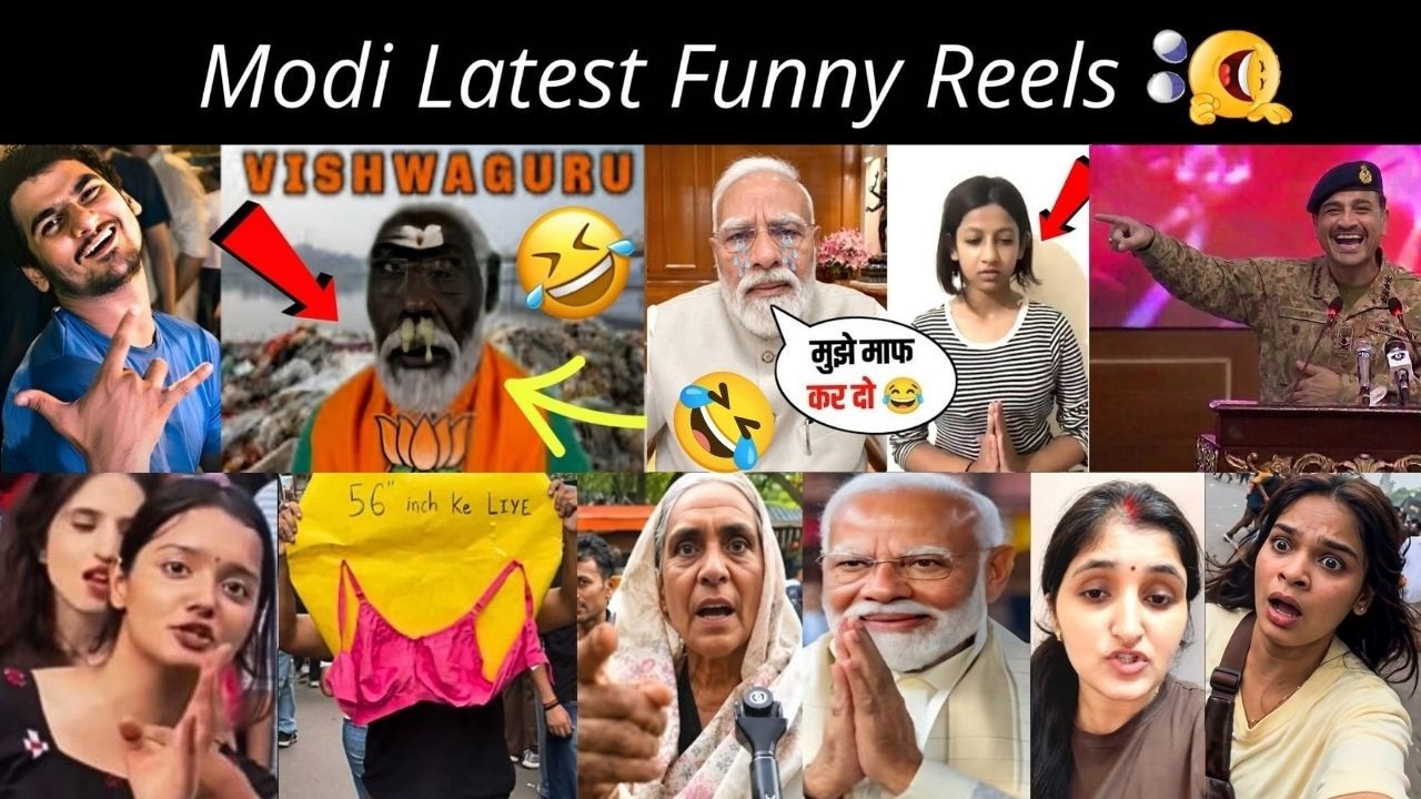Modi Gen-Z Viral Memes 😂 | Modi Reels Funny Roast 😁
