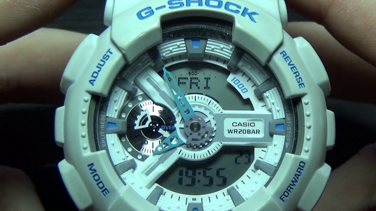 Рассказываю про часы CASIO G-SHOCK GA-110SN-7A