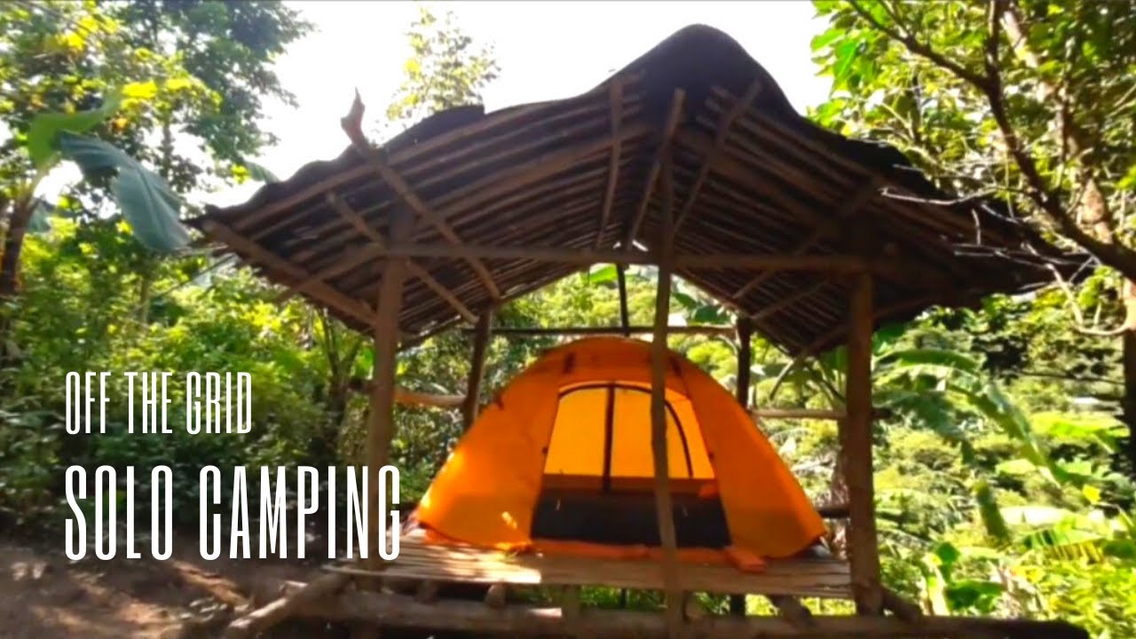 Off the Grid SOLO Overnight Camping - Hiking | Campcooking | Rest and Relaxation