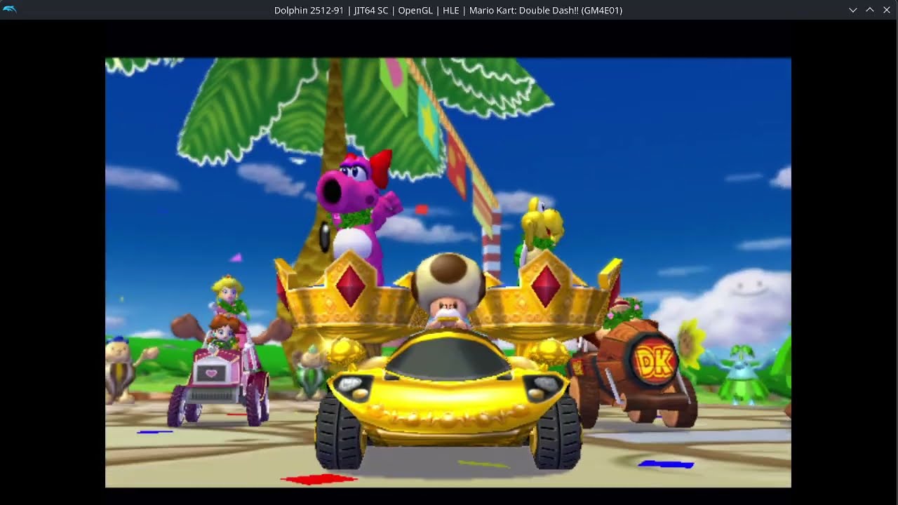 Mario kart Double Dash - Retroarch 