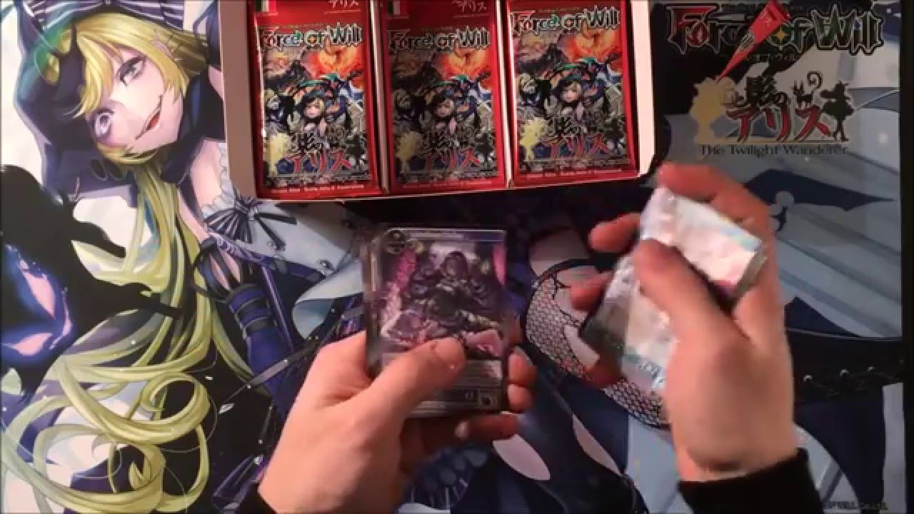 Apertura Box La Viandante del Crepuscolo (36 Buste) - Force of Will