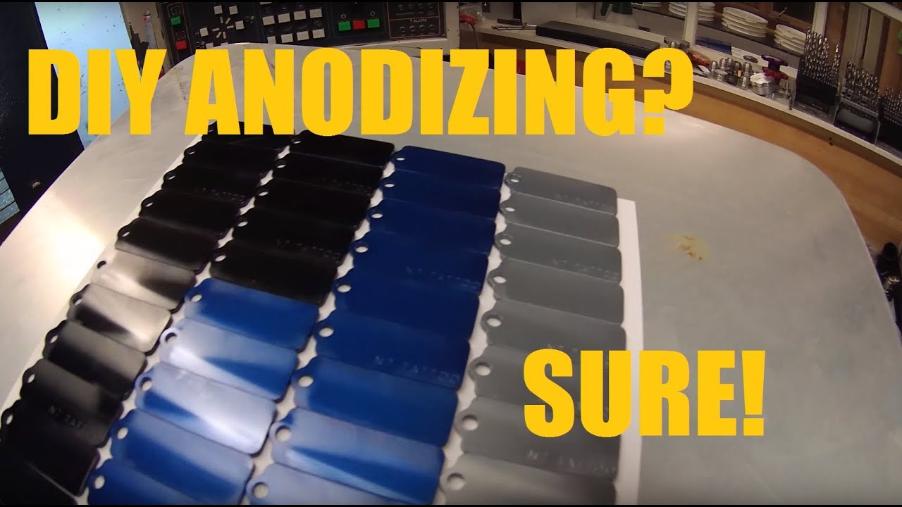 How to Anodize Aluminum - My approach on DIY small scale anodizing by DeeWorks