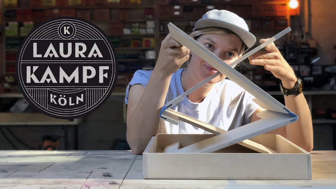 DIY Fold Away Camping Table