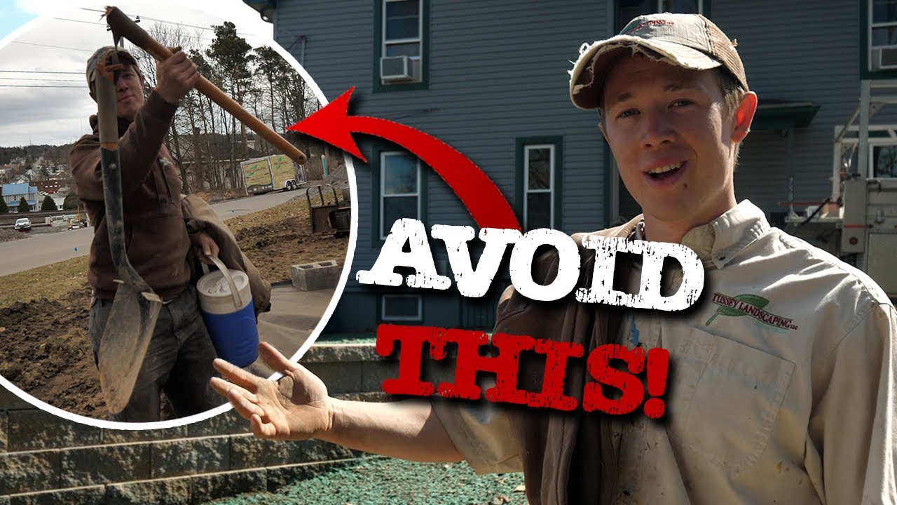 How To Avoid Headaches When Building A Retaining Wall! | Part 2 | Tussey Landscaping