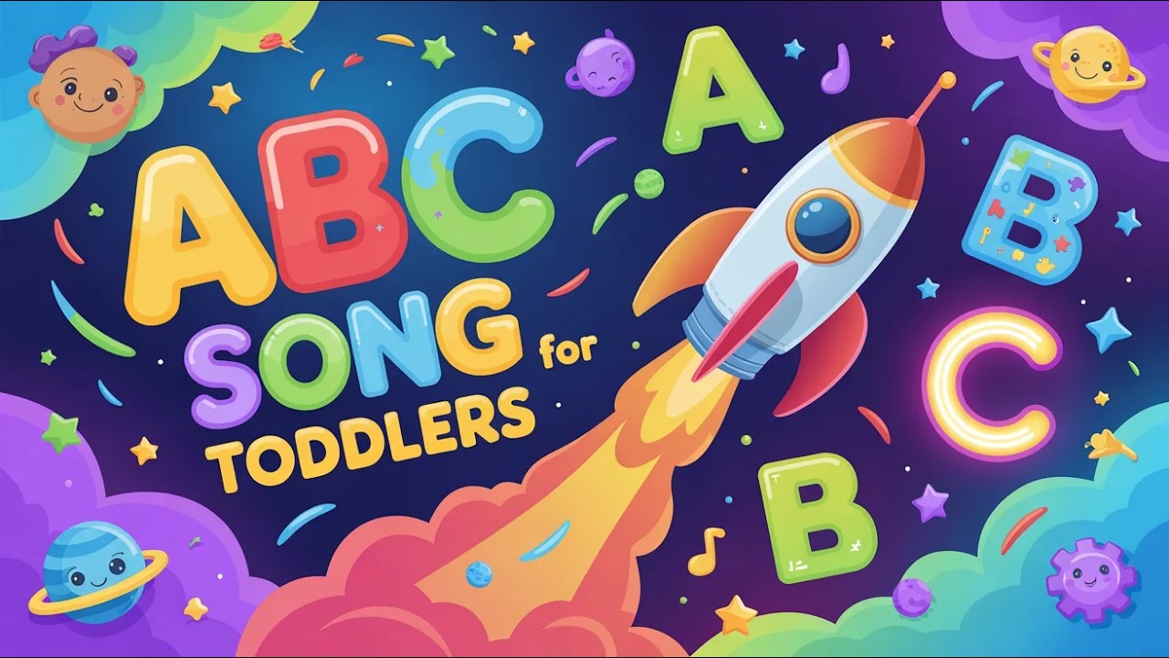 ABC Song for Toddlers 🎵 | A–Z Alphabet Song with Guided Letter Sequencing