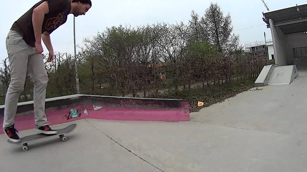Sony HDR - AS 15 skate Test