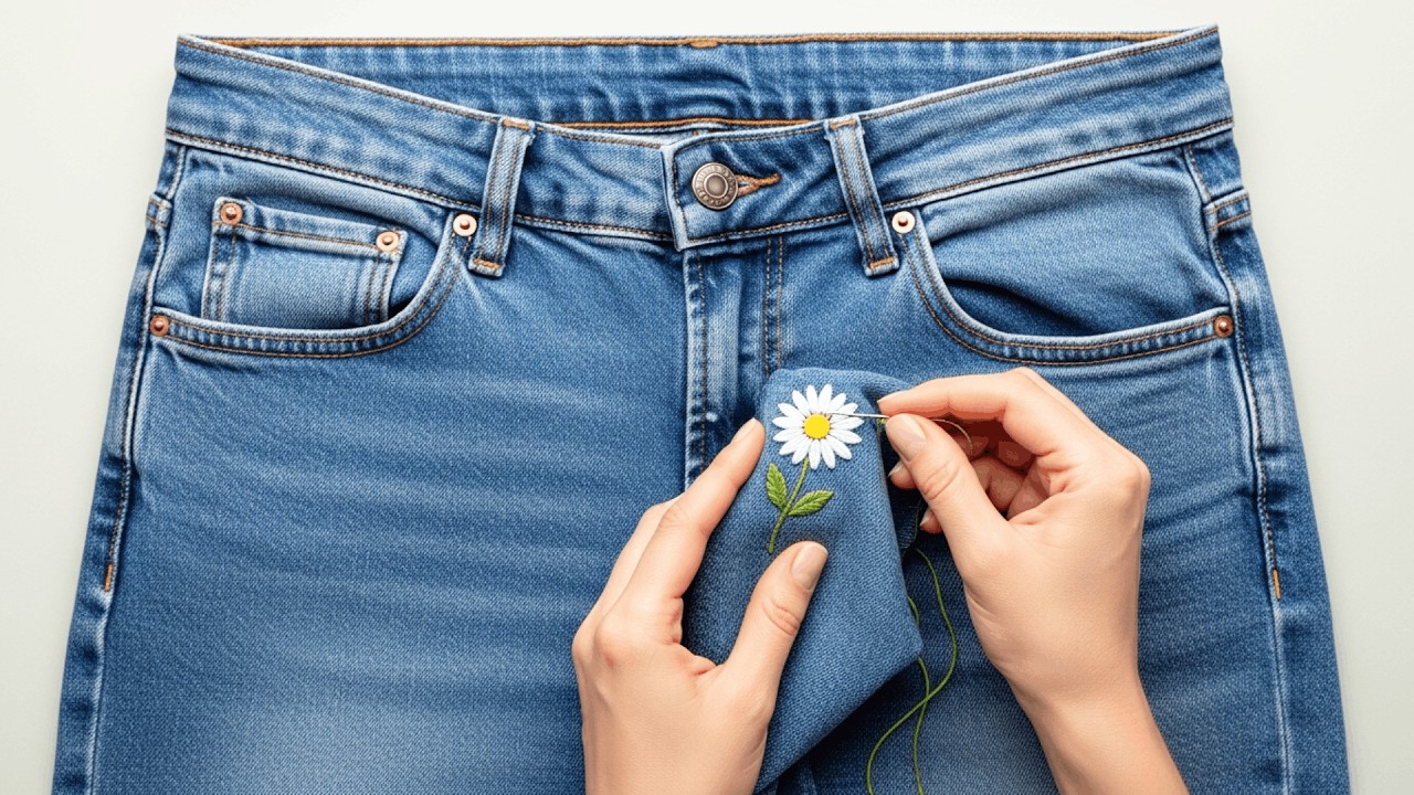 Embroider Flowers in 20 Minutes! Simple & Easy Pattern for Beginners