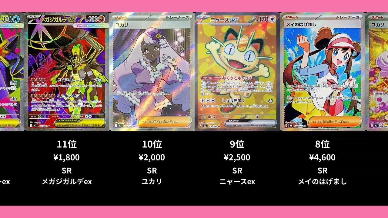 【ポケカ】ムニキスゼロの高額ランキングTOP20【ポケモンカード】【2026-01-23】