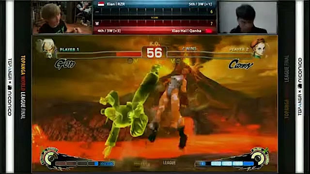 Xiao Hai (Cammy) vs Xian (Gen) -   SSF4 AE2012