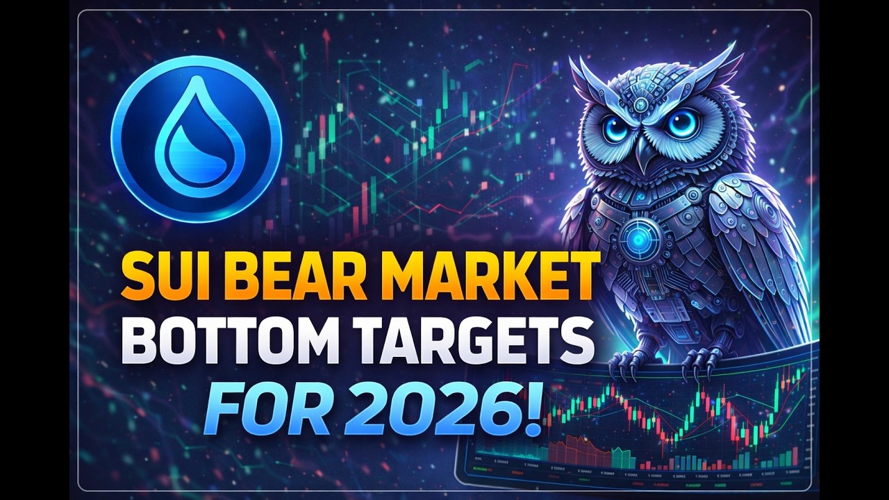 Sui (SUI) Bear Market Bottom Targets 2026 + One more drop coming ??
