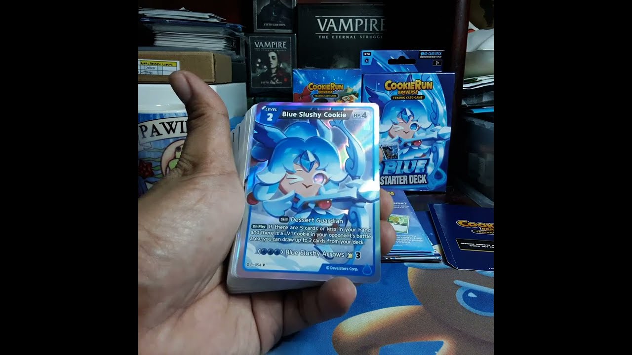 CookieRun: Braverse TCG Blue Starter Deck Unboxing
