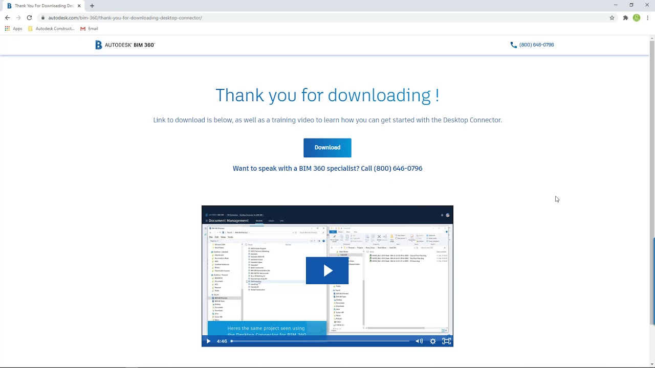A   BIM360 Docs   09 02   Desktop Connector   Installation and Login