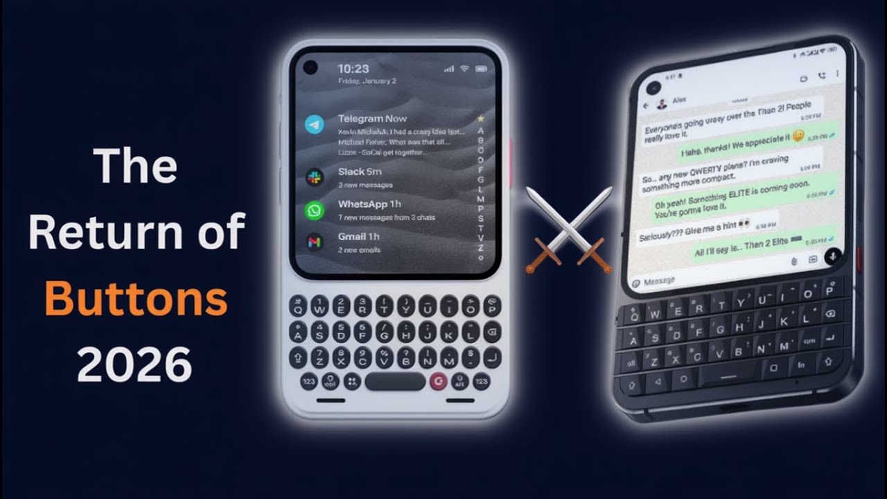 Titan 2 Elite vs Clicks Communicator: Keyboard Phone War Begins 2026