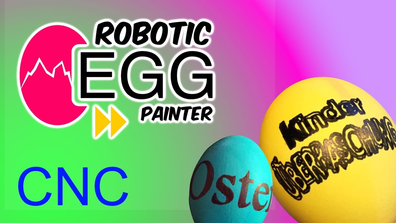 Robotic EGG Painter / EGGBOT / Easter Special / Arduino