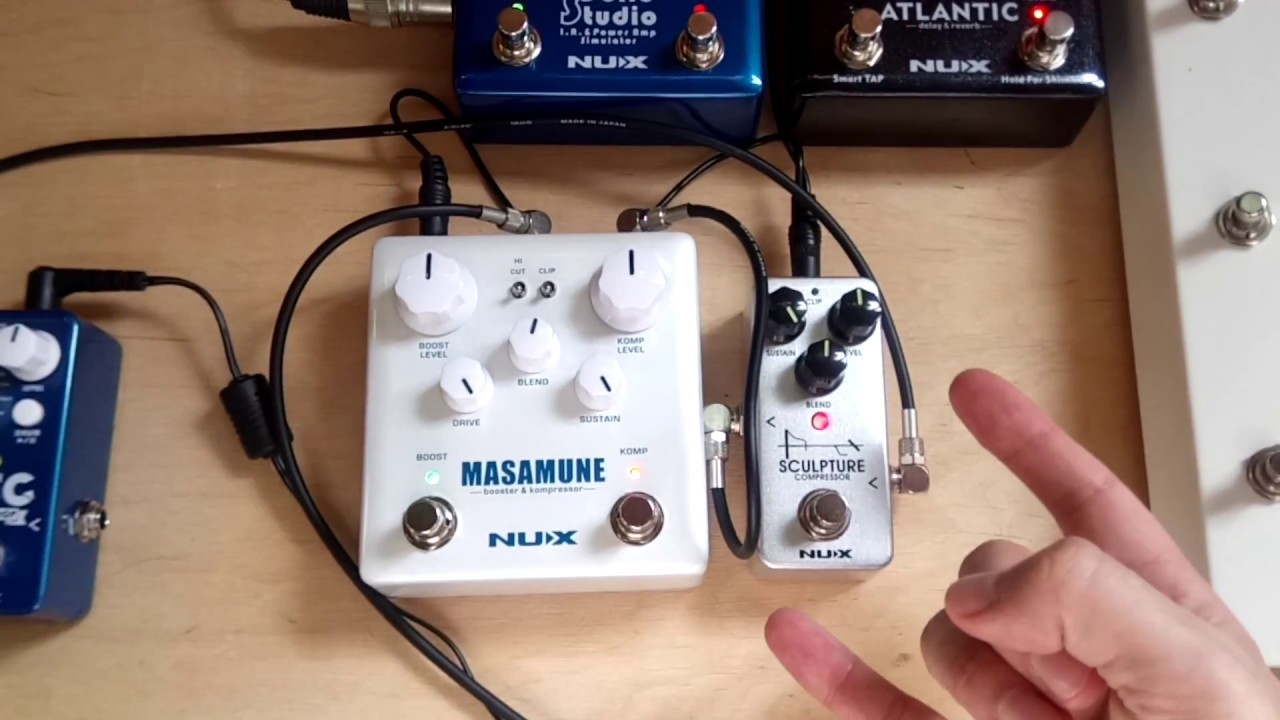 Максимальная компрессия!!! NUX Masamune, NUX Sculpture (Обзор)