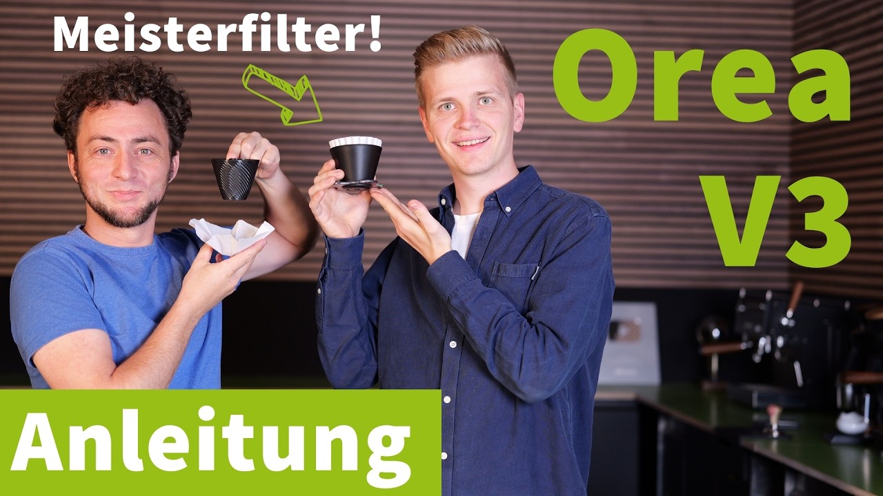 Orea V3 Kaffee-Filter - Meisterliche Brühanleitung