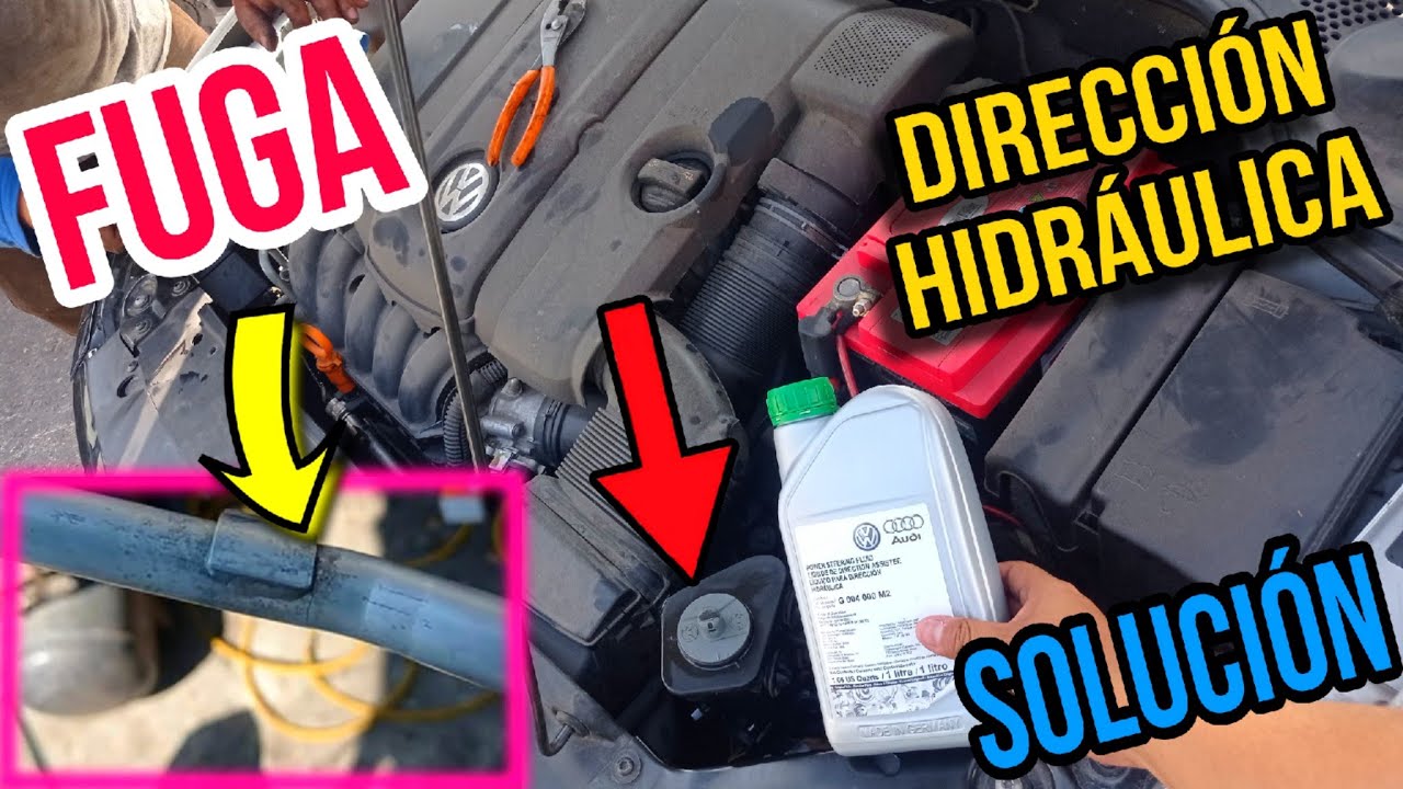 Fuga de líquido de dirección hidráulica Jetta mk6 por esta razón fuga el líquido SOLUCIÓN #jettamk6