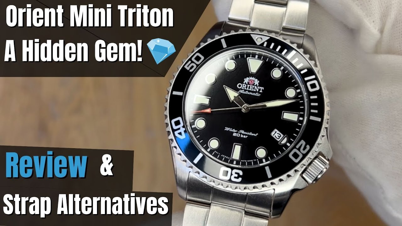 Скрытый драгоценный камень ORIENT! Обзор Orient Mini Triton (RA-AC0K01B)