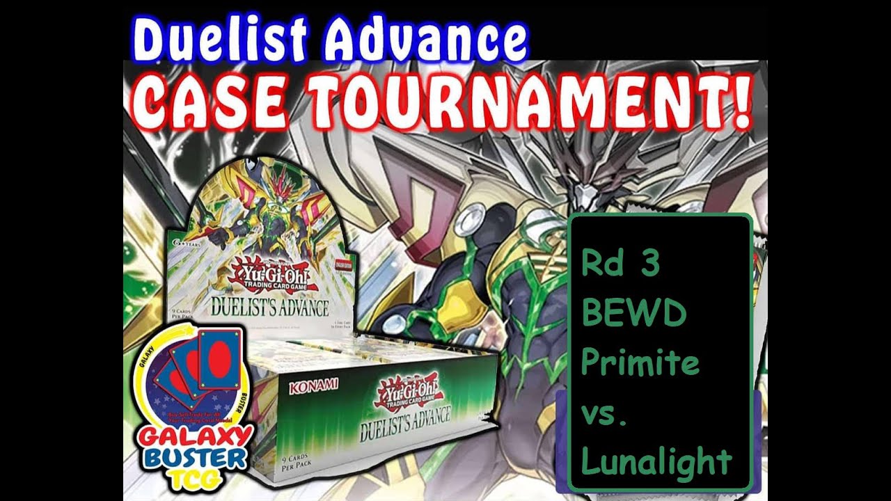 GalaxyBusterTCG YuGiOh! Case Tournament - Duelist Advance - Rd 3: Blue-Eyes Primite vs. Lunalight