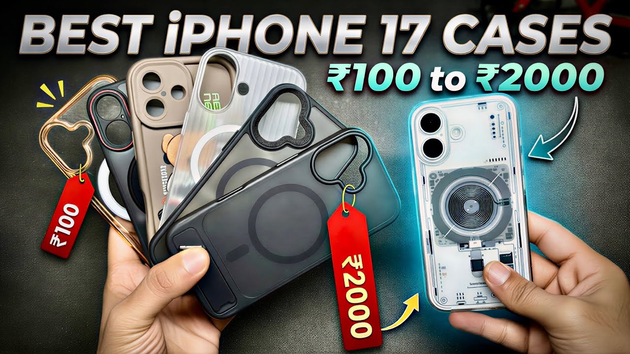 Best Cases for iPhone 17🔥 iPhone 17 best Cases ₹100-₹2000 for all Budgets🔥