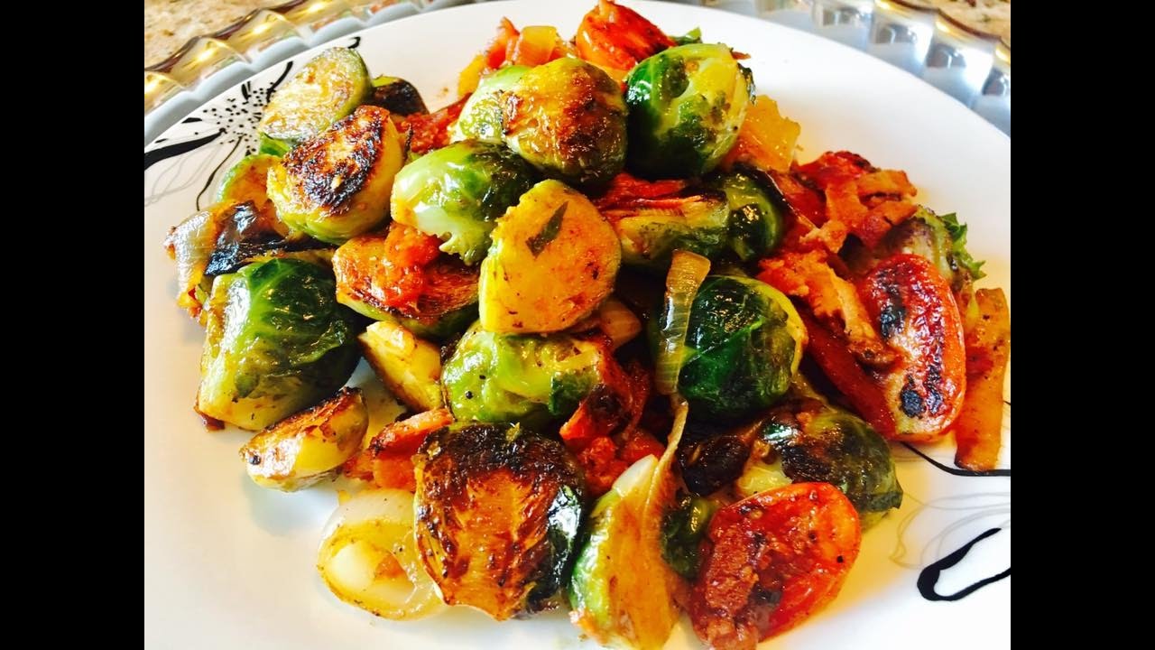 Cacerola de Coles de Bruselas  (Excelente  Acompañante )