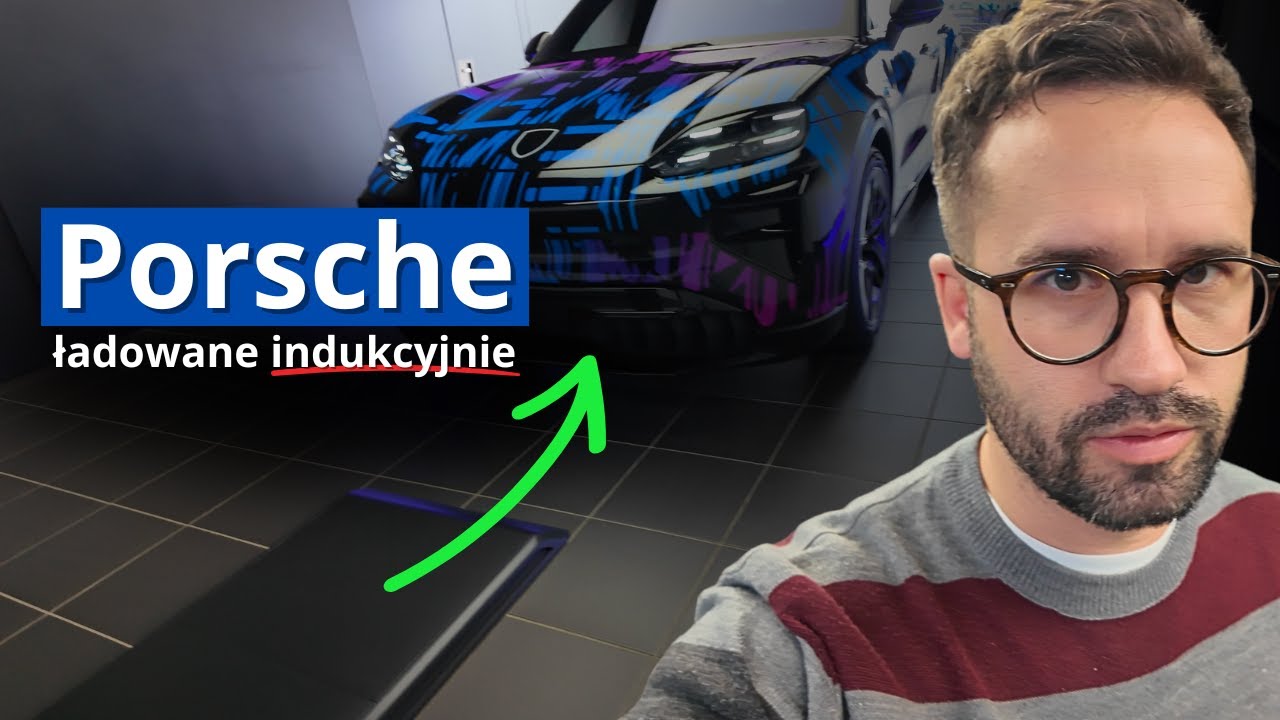 Porsche ładowane bez kabla! Prezentacja Porsche Cayenne EV.