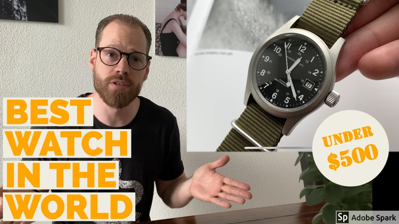 Hamilton Khaki Field Mechanical. Лучшее соотношение цены и качества в часовом деле.