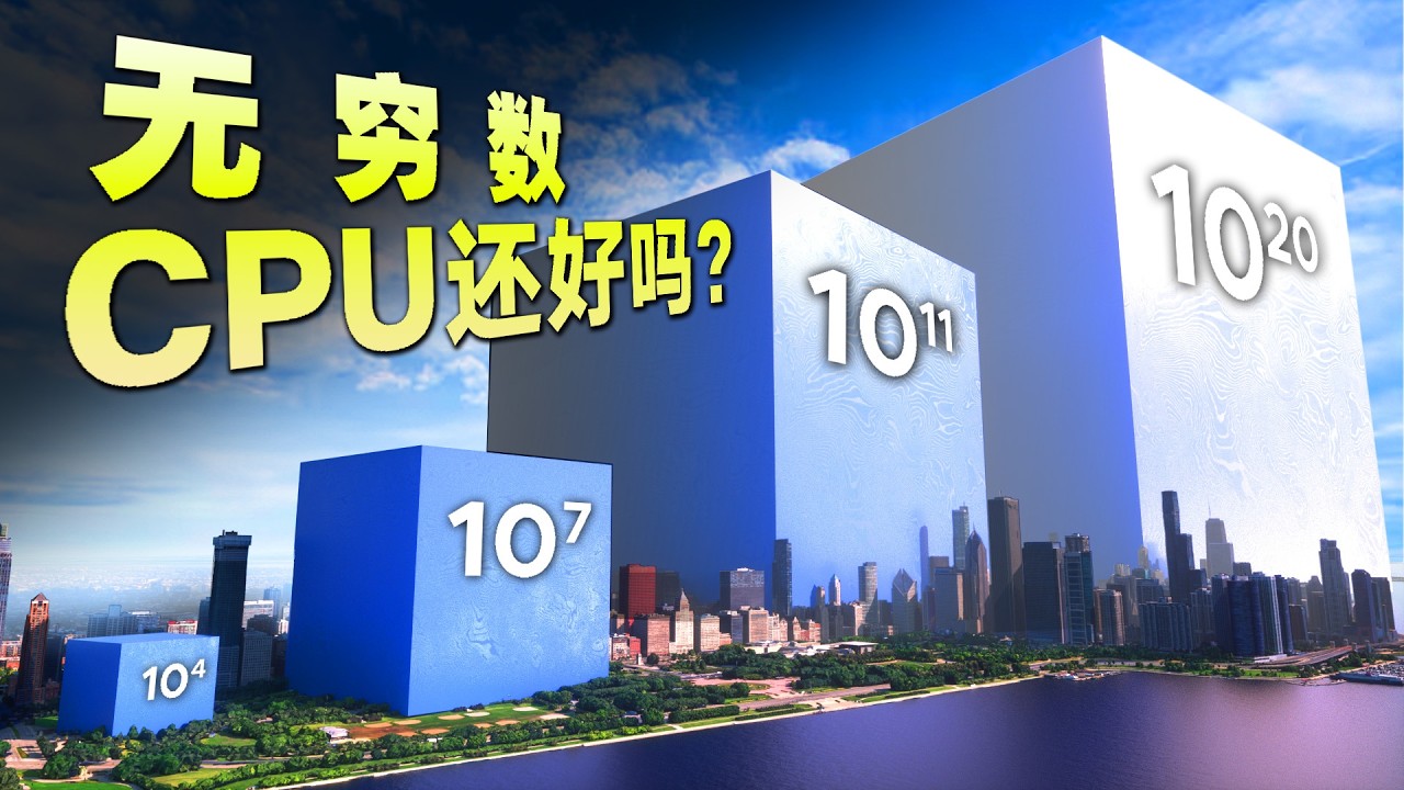 数字能大到什么程度？😮 数字对比 😵