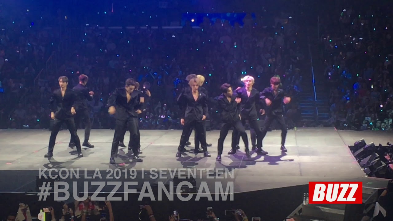 Seventeen Rocks the stage KCON LA | 2019 #BUZZFANCAM