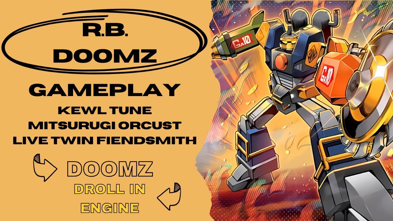 R.B. DoomZ - Gameplay #3 [High Rated YGO Omega]